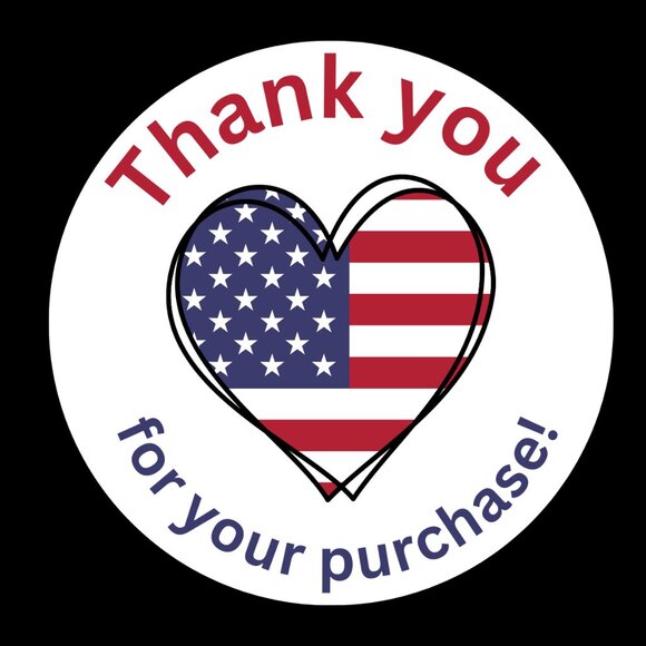 2 pages thank you stickers size 2.08” - Picture 1 of 1